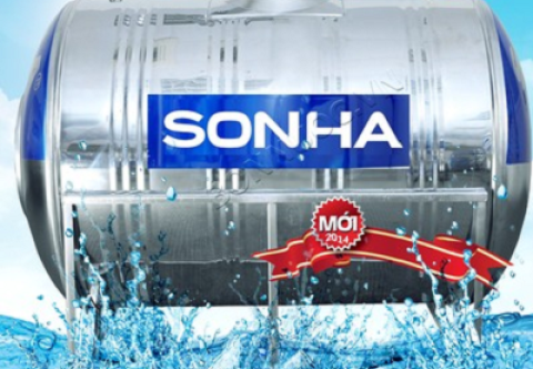 Bồn nước inox 2000 lít Sơn Hà chính hãng