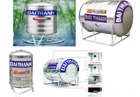 Đại lý bán bồn nước tại Nha Trang, Khánh Hòa. Bồn nước inox Tân Á Đại Thành chính hãng giá rẻ