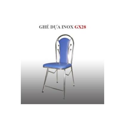 Ghế Dựa Inox Mặt Simili GX28