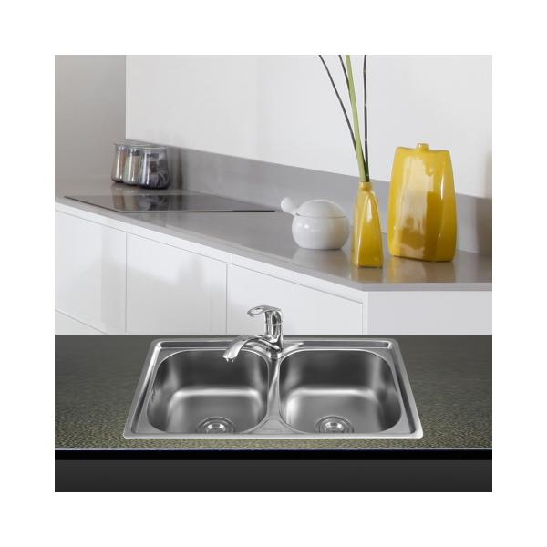 Chậu rửa Inox Sơn Hà S76S