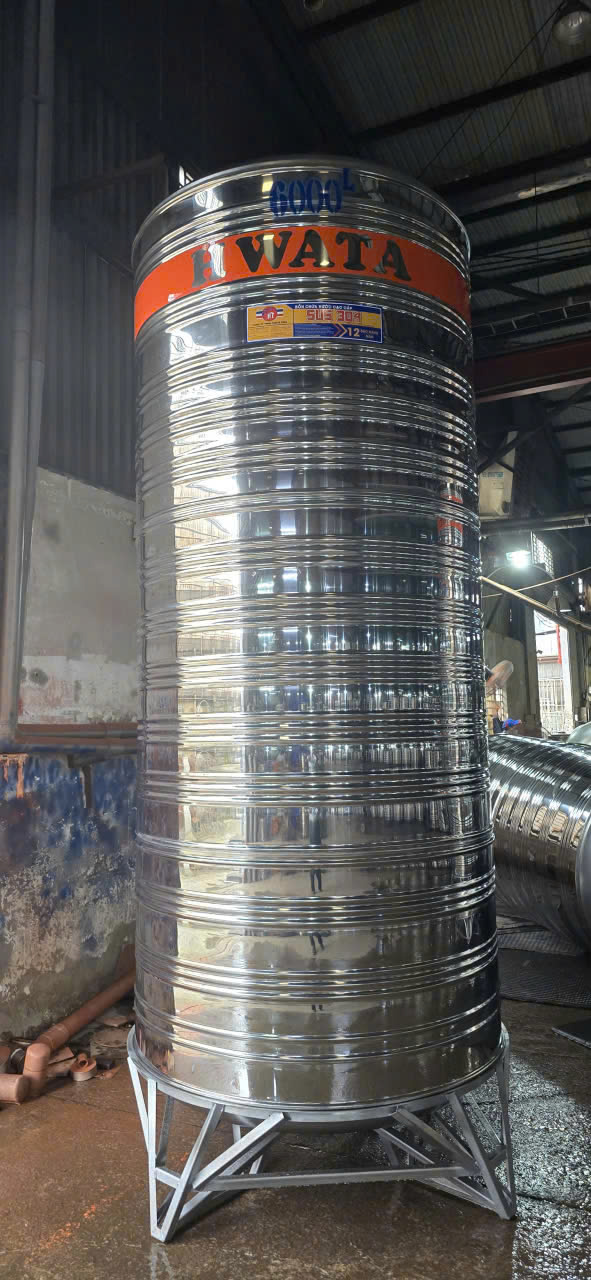 Bồn nước công nghiệp inox SUS304 dung tích 15000L