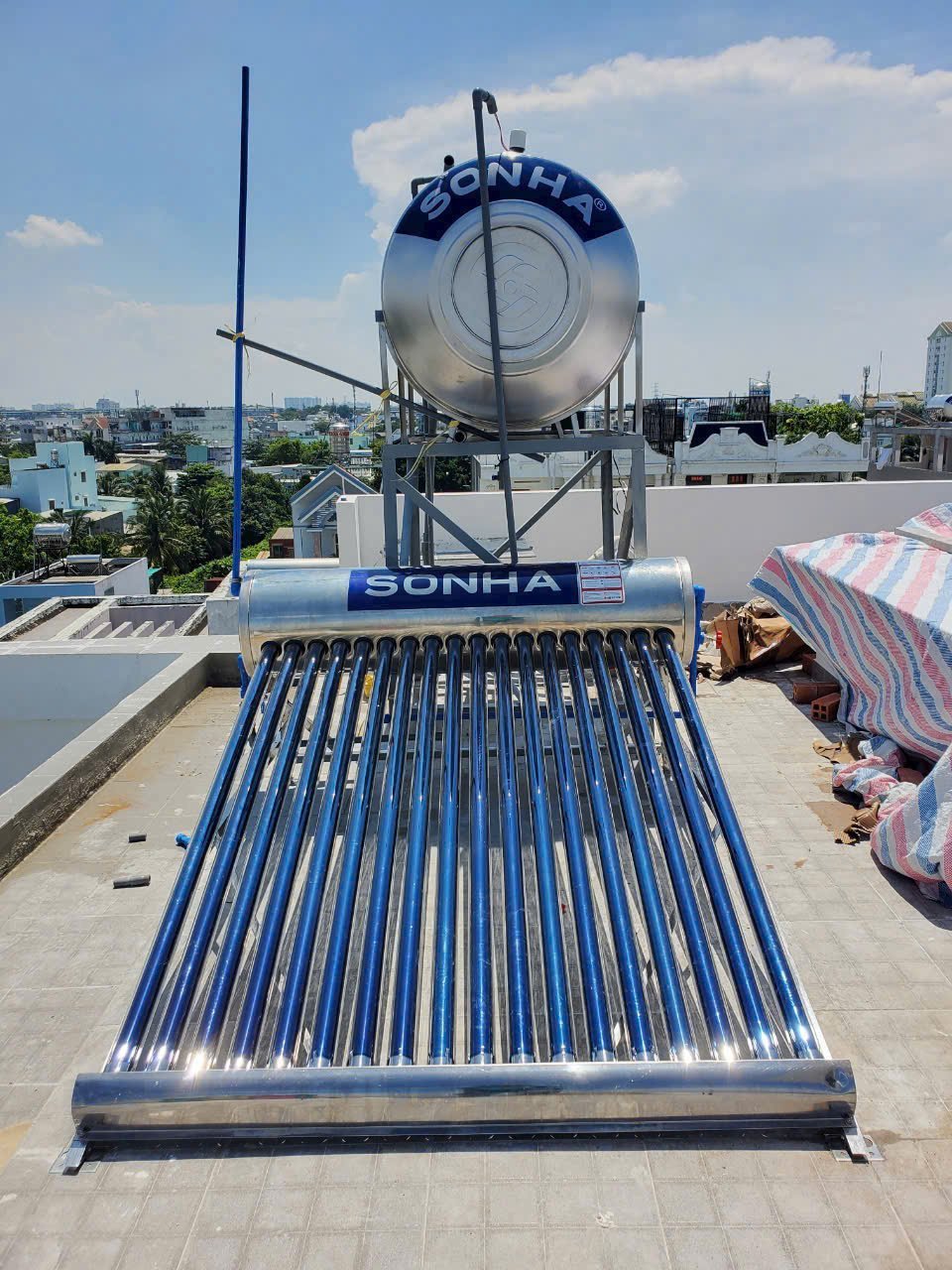Phân loại máy năng lượng mặt trời 360L