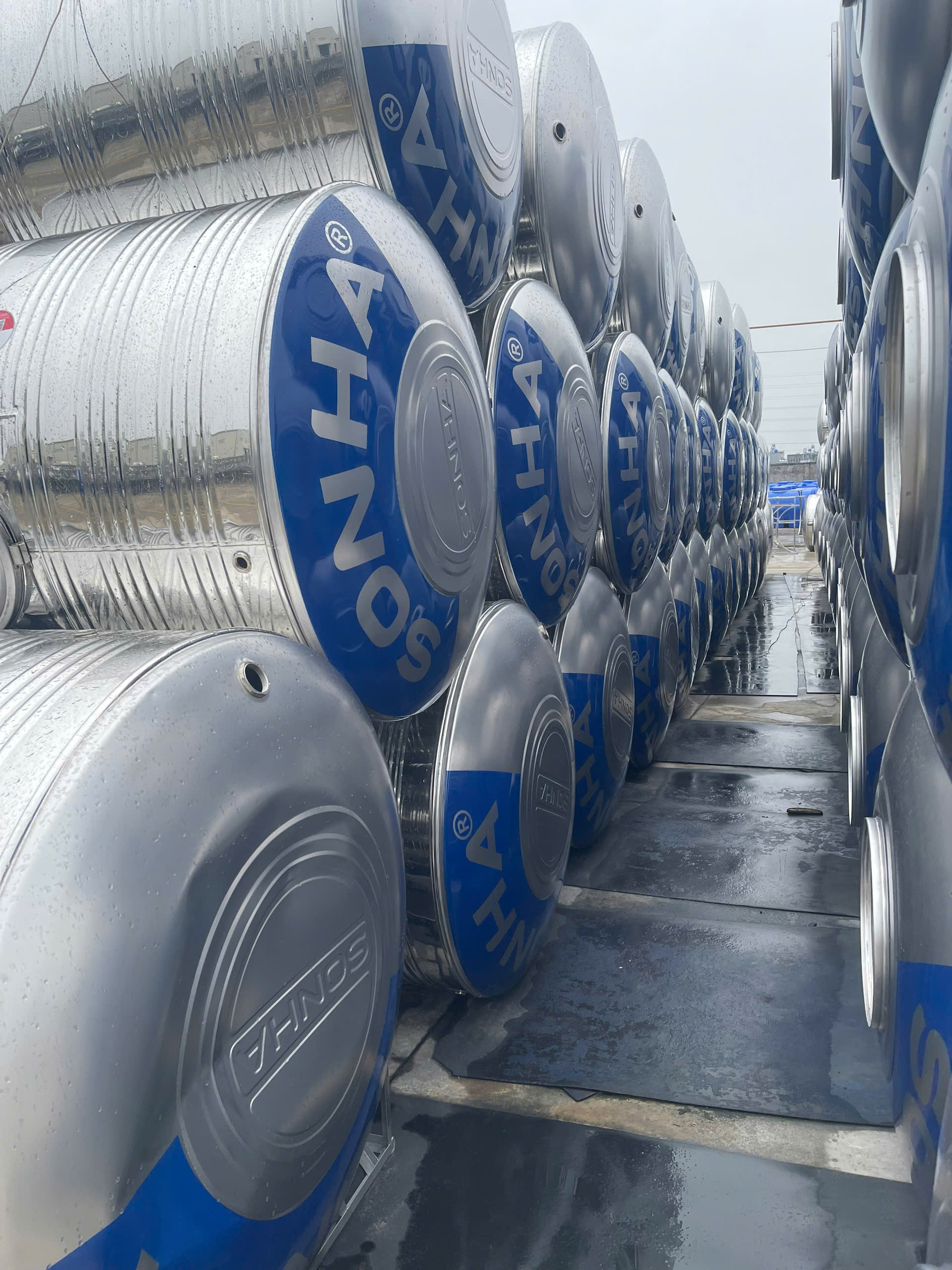 Cách chọn dung tích Bồn Nước Inox Công Nghiệp 7000L Đứng phù hợp