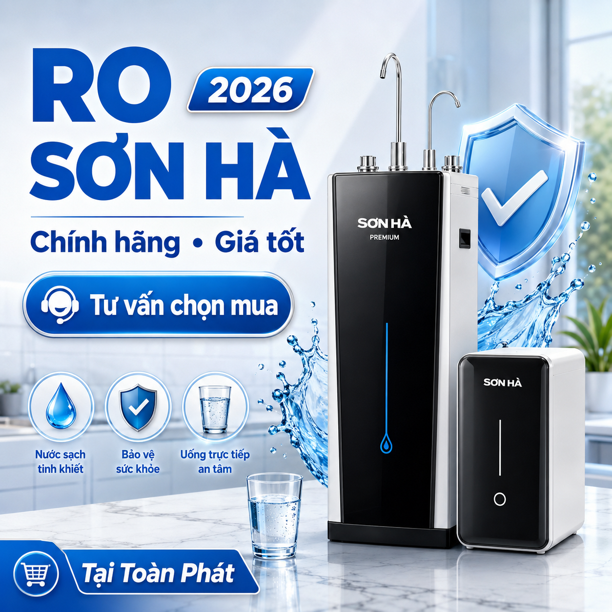 máy lọc nước Sơn Hà chính hãng