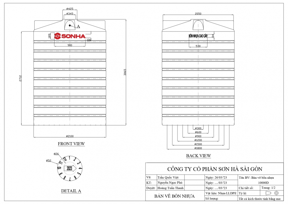 ban ve bon nhua 10000l son ha toan phat