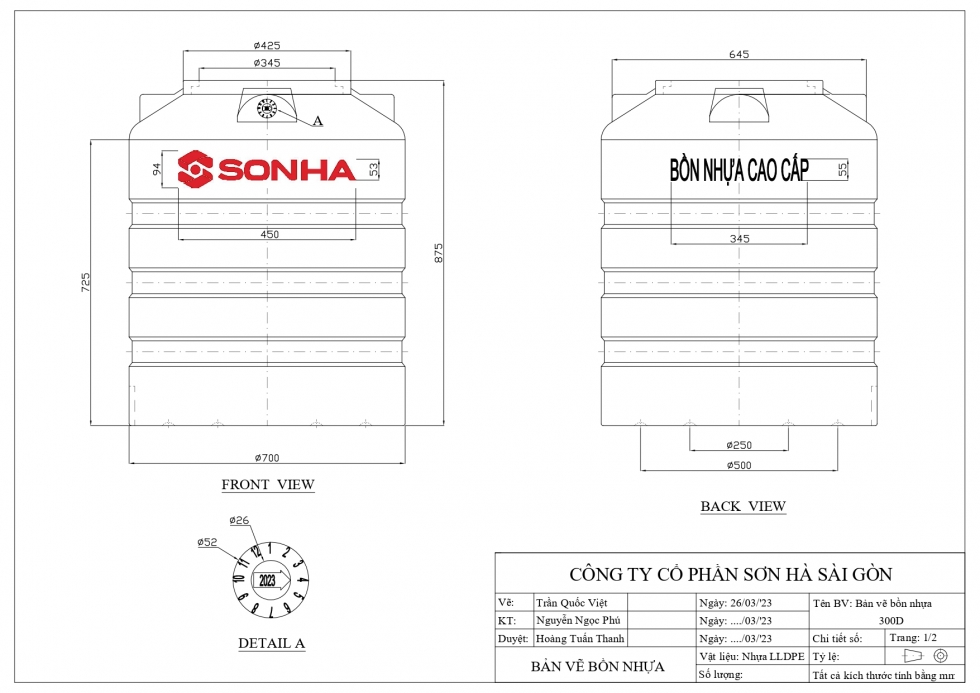 ban ve bon nuoc nhua 300l dung son ha