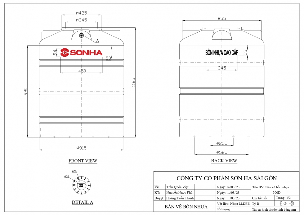 ban ve bon nuoc nhua 700 lit dung