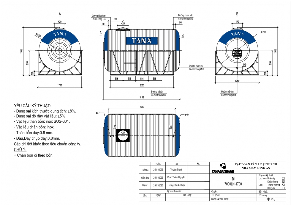 bang ve bon nuoc inox tan a 7000l ngang