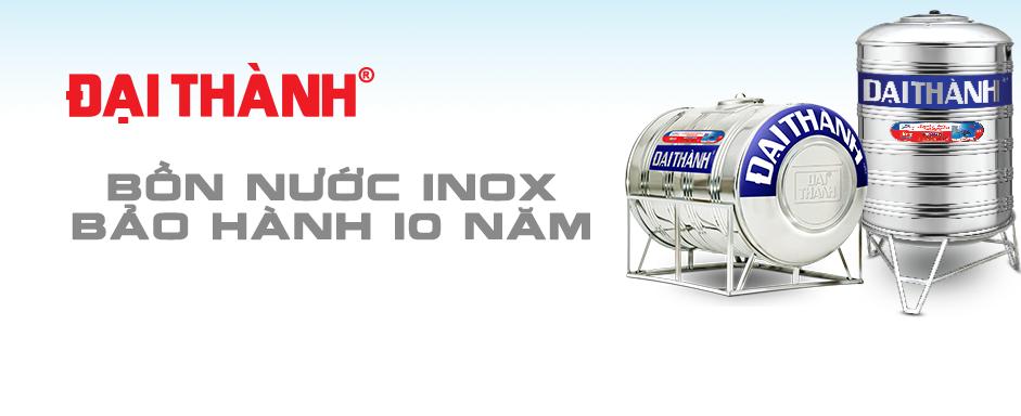 Cam kết bảo hành bồn nước inox Đại Thành 1000l.