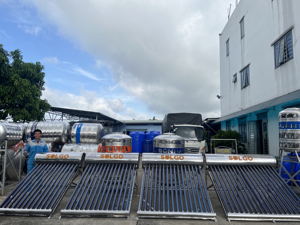 Máy nước nóng năng lựng mặt trời SOLGO