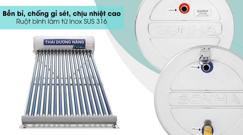 Ruột bảo ôn inox 316- siêu bền, chống gỉ sét
